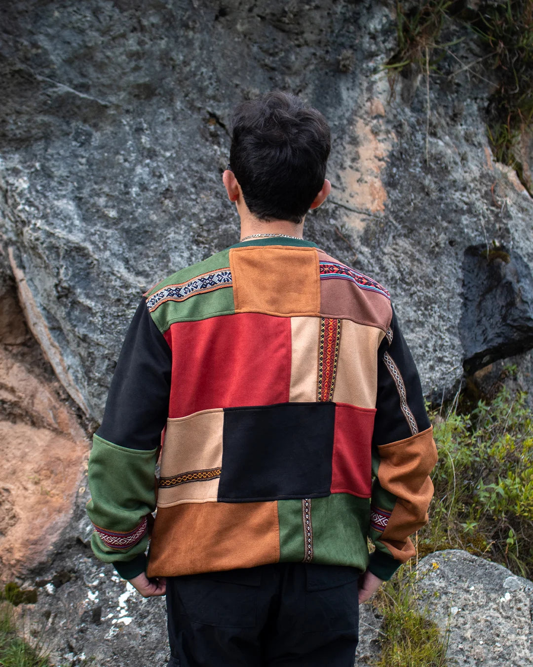 Polera Andean Collage Varon