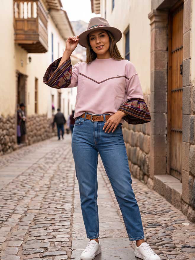Polera Falda Campesina