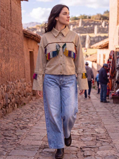 FRINGE JACKET