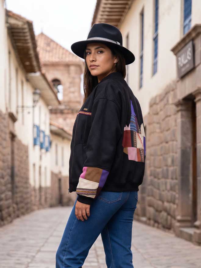 BOMBER JACKET «MACHUPICCHU»